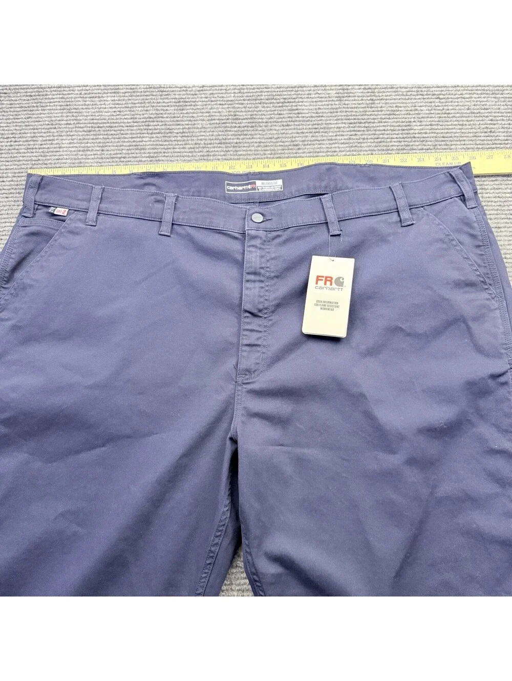 Carhartt FR Fire Resistant Work Pants Men’s Size 52x32 BN2291-FRM Relaxed Fit